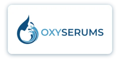 Oxyserums logo - client of Avdhoot Solutions
