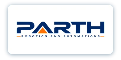 Parth Robotics logo - client of Avdhoot Solutions