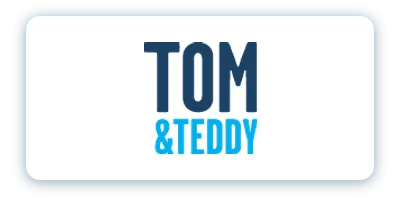 Tom Teddy logo - client of Avdhoot Solutions