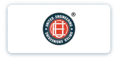 United Engineering logo - client of Avdhoot Solutions
